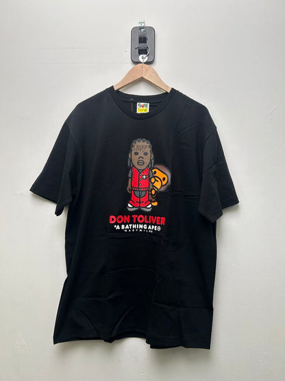 New Bape Don Toliver Baby Milo Black Tee sz.XXL 2XL SIGNED