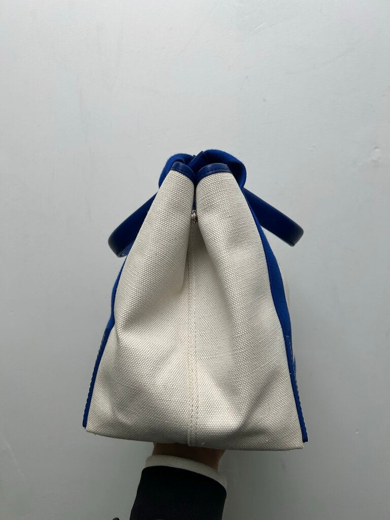 Preowned Balenciaga Beach Blue Tote