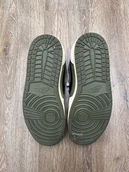 Preowned Jordan 1 Low Travis Scott Olive Sz.9.5
