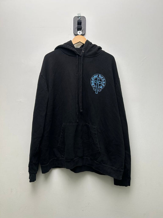 Preowned Chrome Heart Maplethorpe Black UNC Hoodie size 2XL