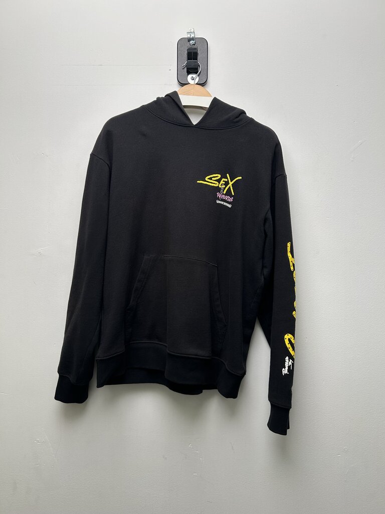 Preowned Chrome Hearts Black Sex Records Matty Hoodie Size Large