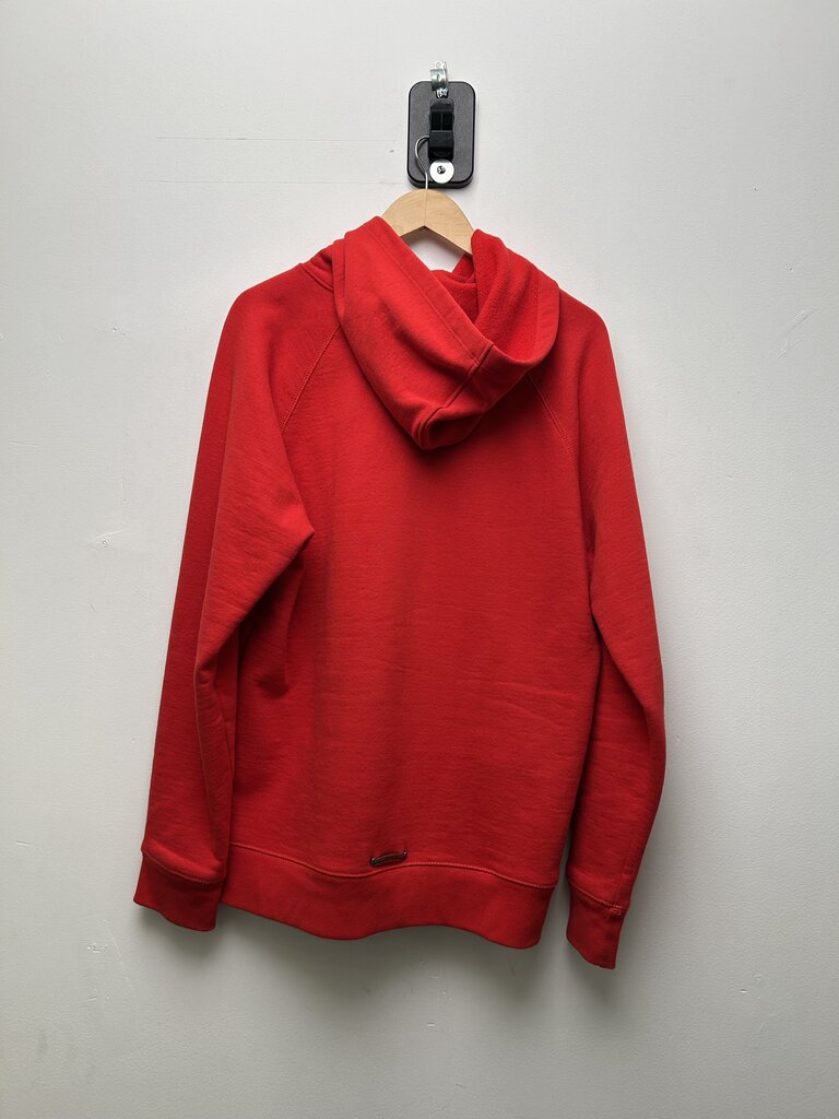 Preowned Chrome Hearts Red Cemetery Embroidered Hoodie Size Large