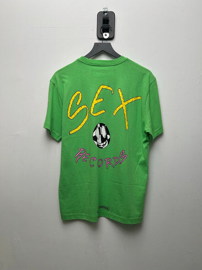 New Chrome Hearts Matty Lime Sex Records Tee Size Medium