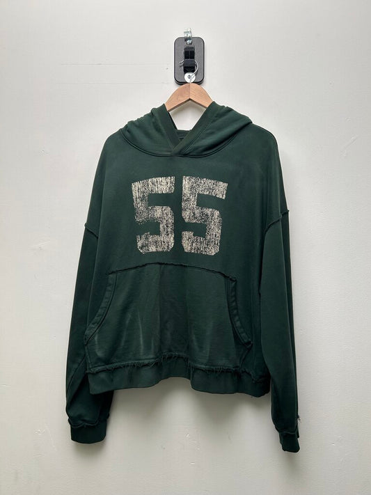 Preowned Gv Gallery 55 Green Hoodie Sz S