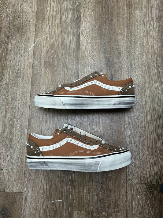 New Vans Pearlized Cocoa Brown Size 11