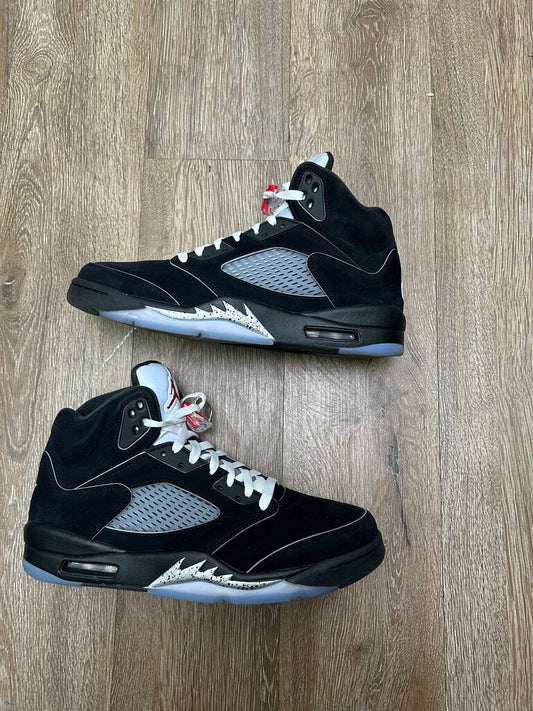 Preowned Jordan 5 Black Metallic Sz.11