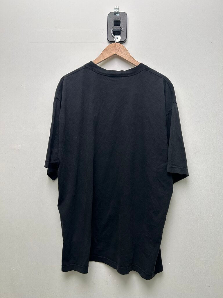New Balenciaga Black Brown BB Tee Size Large