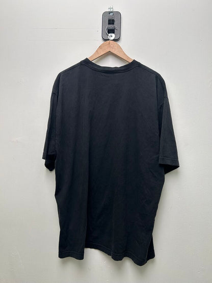New Balenciaga Black Brown BB Tee Size Large