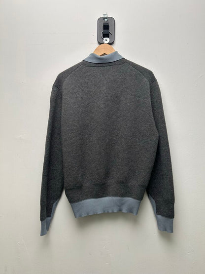 Preowned Miu Miu Sweater Collar Layer Cashmere Size 40