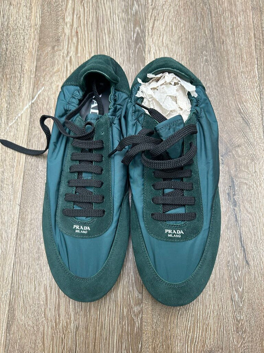 New Prada Green Foldable Shoe Size 42 (No Box)