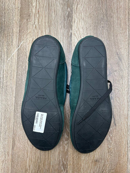 New Prada Green Foldable Shoe Size 42 (No Box)