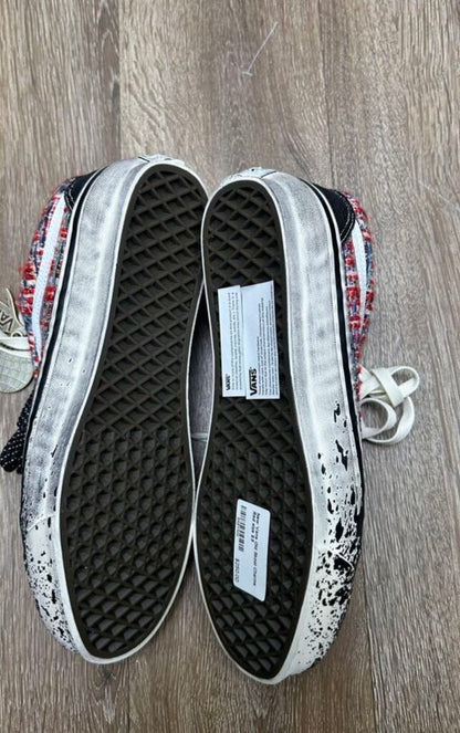New Vans Charm Red Multicolor Sz.10.5