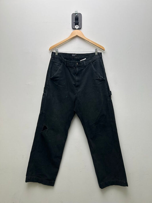 Preowned ERD Black Carpenter Pants Size 36