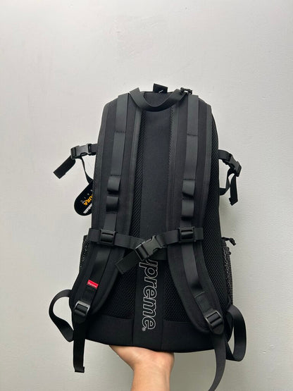 New Supreme Net Mesh Black Bookbag