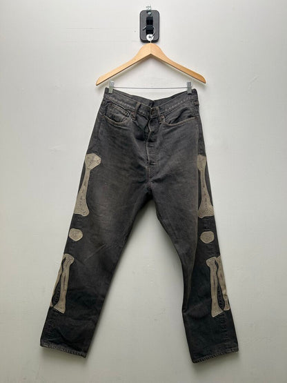 Preowned Kapital Grey Bone Denim sz.36