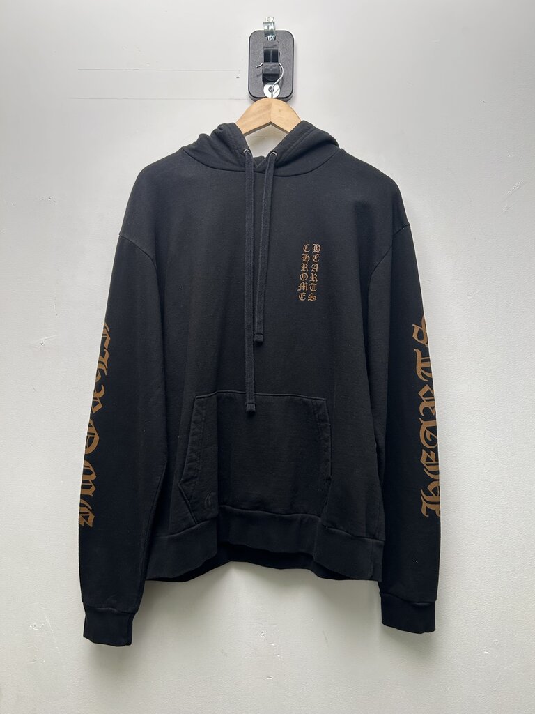 Preowned Chrome Hearts Black & Brown Hoodie sz.