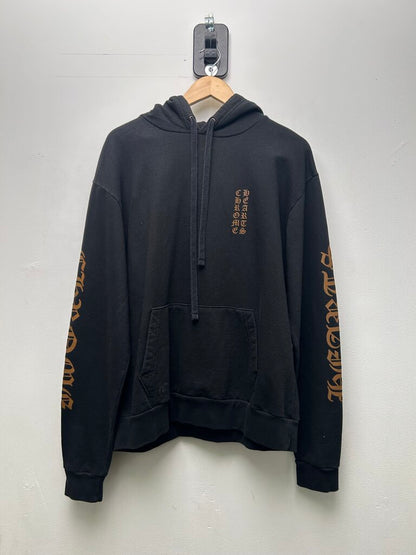 Preowned Chrome Hearts Black & Brown Hoodie sz.