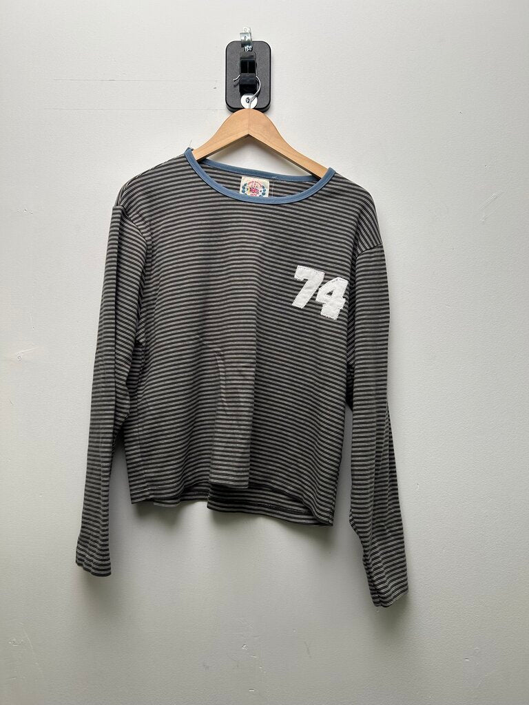 New 74isWAr Stripe Long Sleeve Size Small