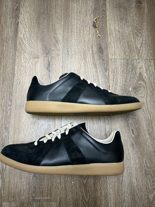Preowned Margiela Gat Black Gum Size 46