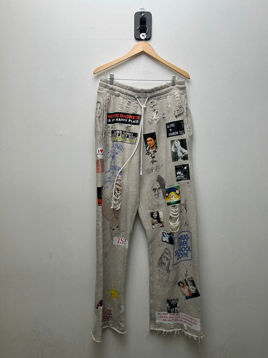 New Paly Movie Madness Sweatpants Size Large