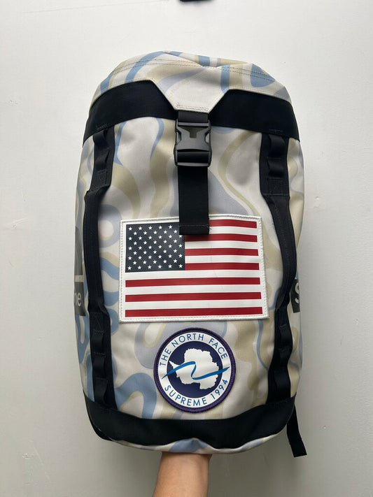 New Supreme Big Haul TNF Snow Camo Bookbag