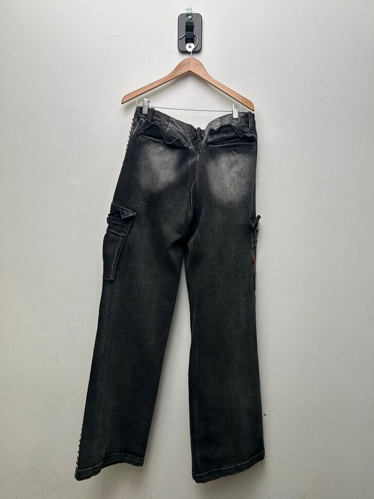 Preowned HMDD Stud Cargo Denim sz.L