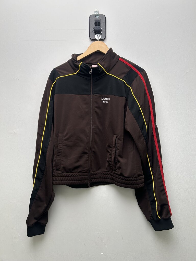 Preowned Martine Rose "Shrunken" Brown Track Jacket sz.XL(M)