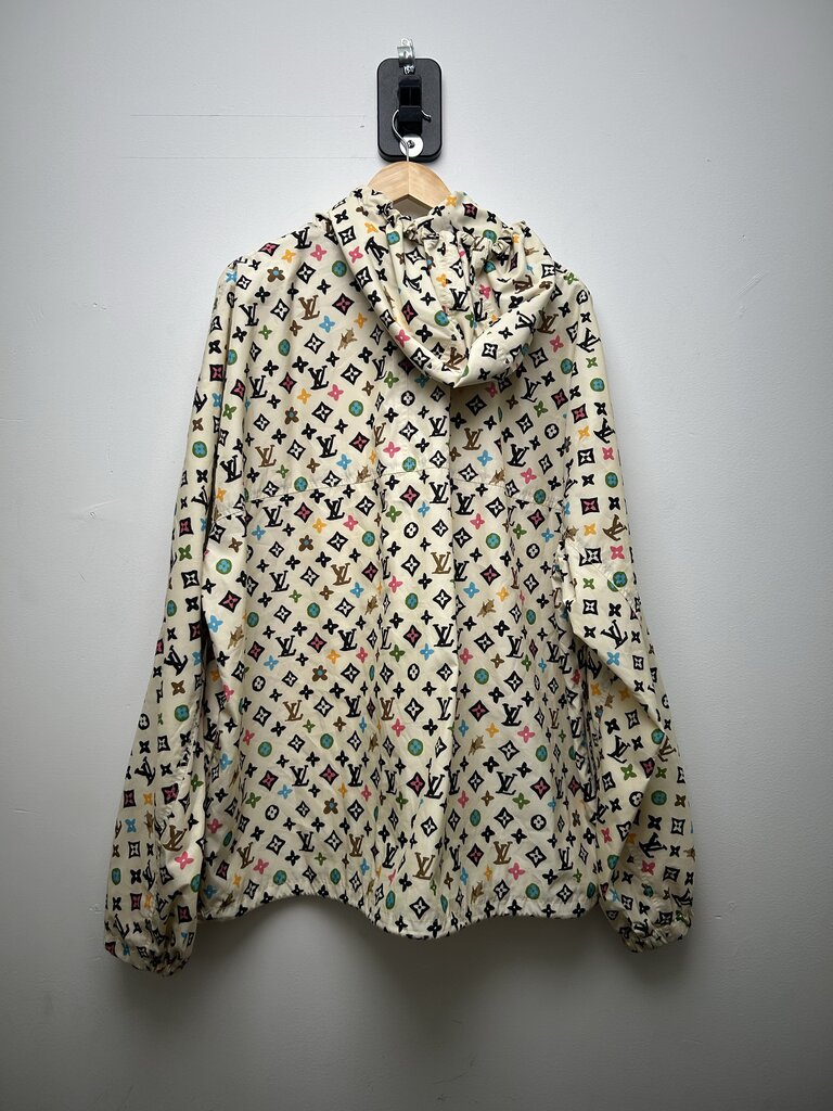 Preowned Louis Vuitton Tyler The Creator Cream Multicolor Monogram Windbreaker sz.58(XXL)