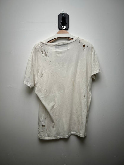 Preowned ERD Enfant Tee SKA White Distressed Tee sz.L