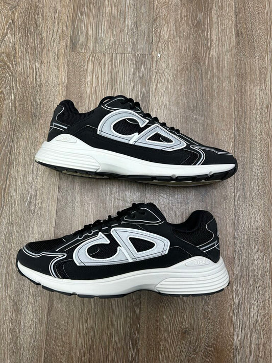 Preowned Dior B30 Black White Runner Sz 44