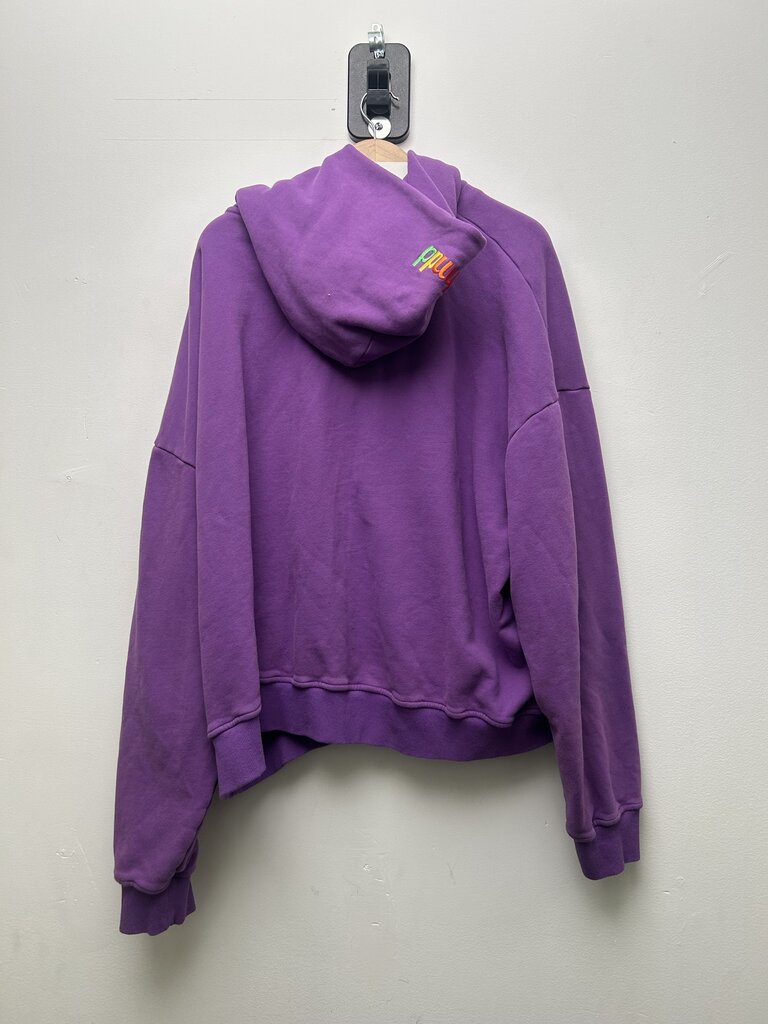 Preowned HMDD Purple Distressed Zip Size XXL