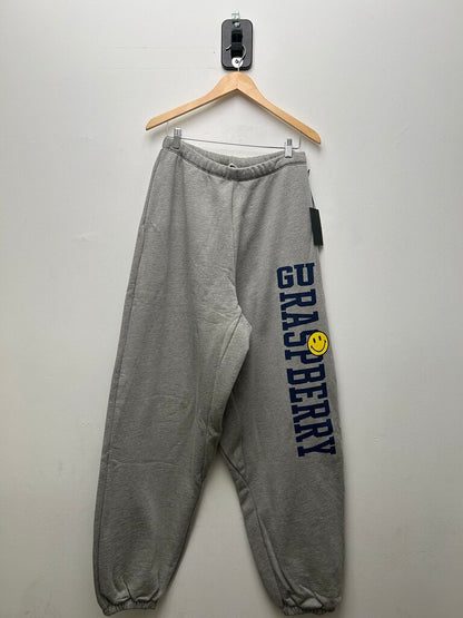 New Gv Gallery Greedy Unit Grey Smile Sweatpants Sz.Small
