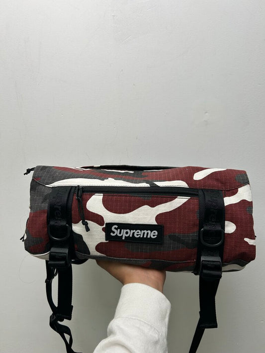 Prowned Supreme Red Camo Side Bag