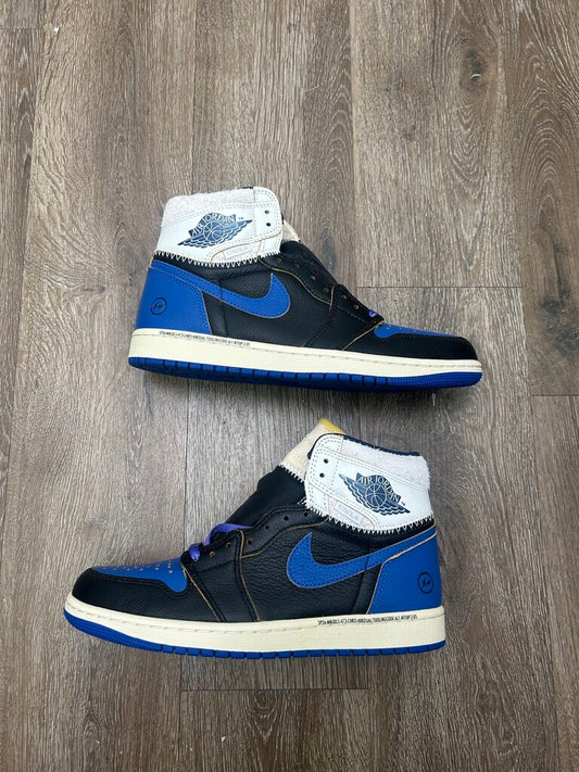 New Jordan 1 Union Fragment Royal Sz.8.5