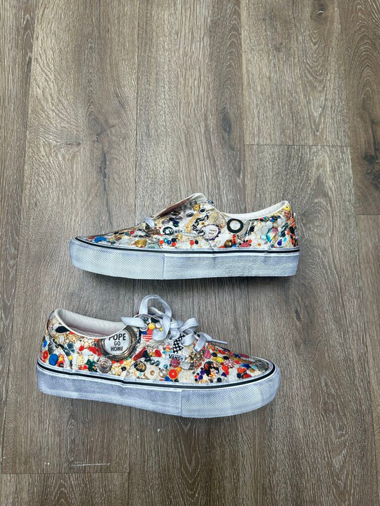 New Vans Mike Kelly Supreme White Sz.8