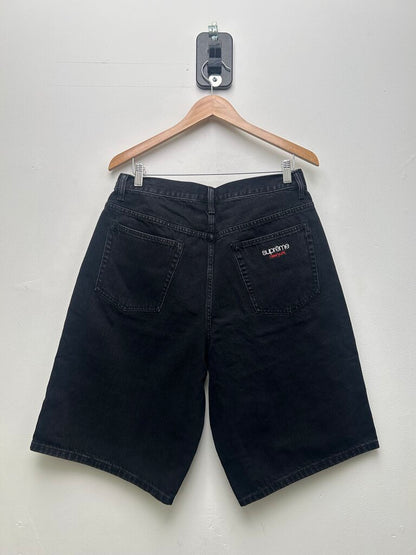 New Supreme Black Denim Shorts Sz.36
