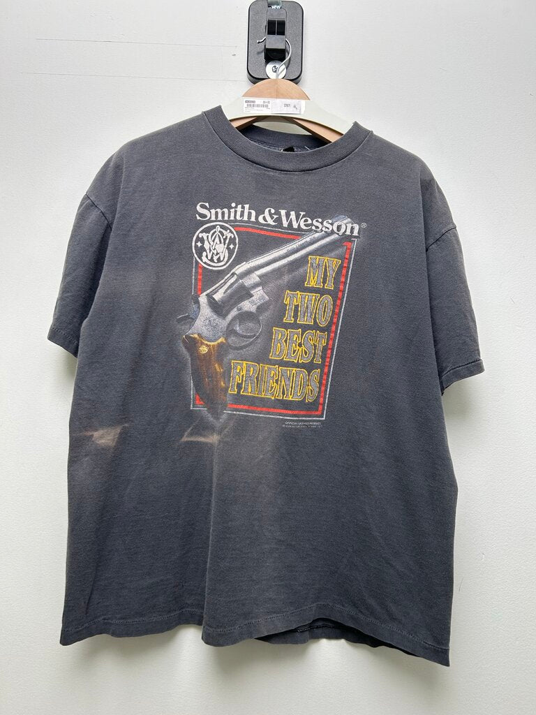 1992 Smith & Wesson "My Two Best Friends" Tee Sz XL