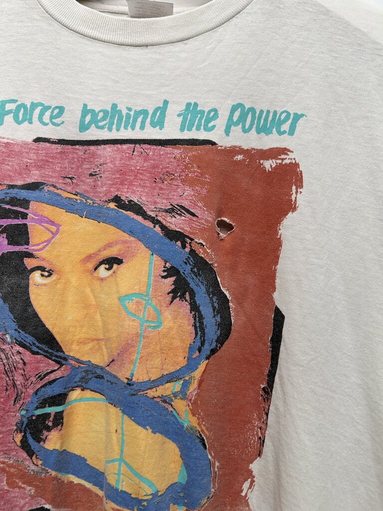 1991 Diana Ross " The Force Behind The Power" Tee Sz XL