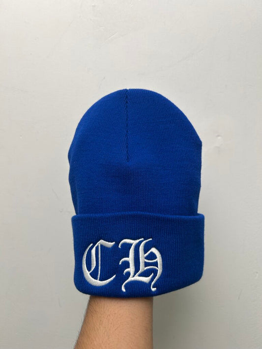New Chrome CH Blue Beanie Online Drop