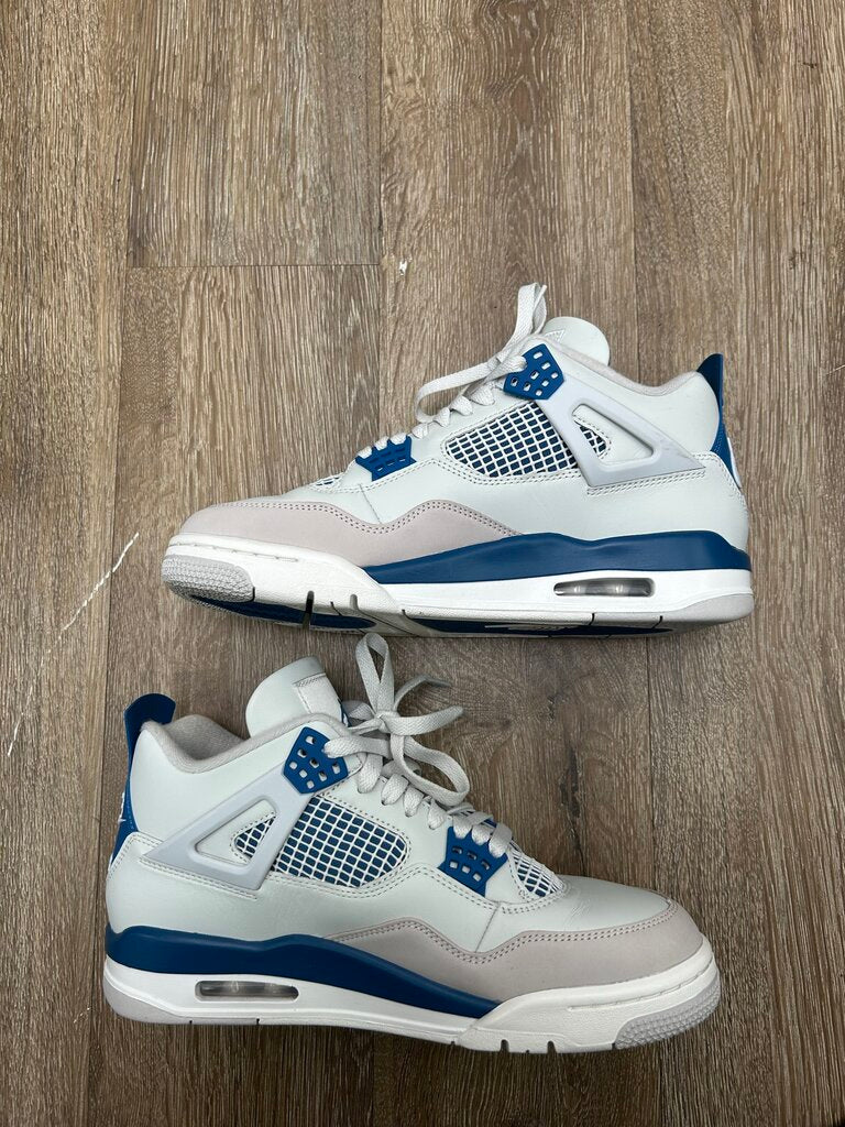 Preowned Jordan 4 Military Blue Sz.9