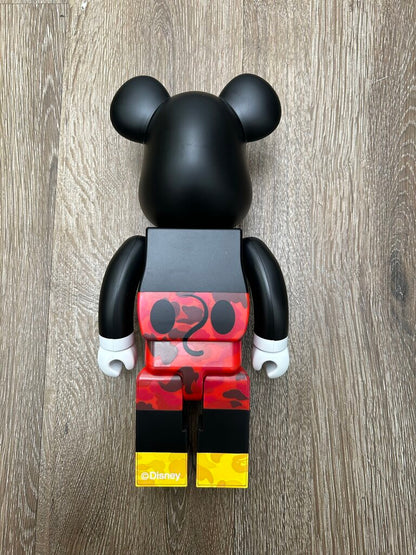 Bape Mickey Mouse Bearbrick 400% (Missing 100%)
