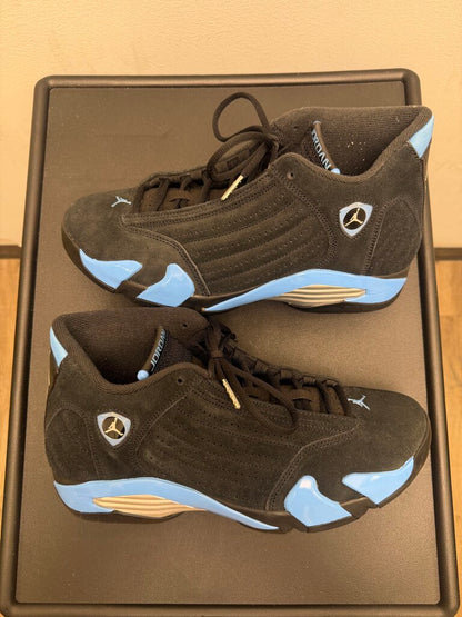 Preowned Jordan 14 Powder Blue Size 10