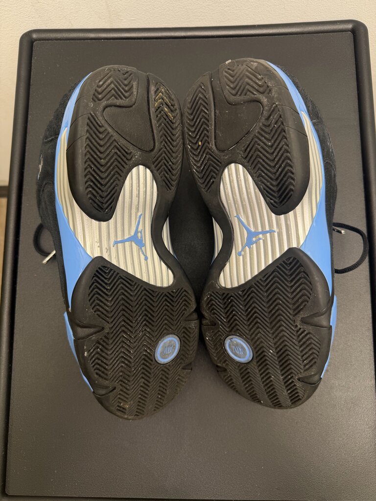 Preowned Jordan 14 Powder Blue Size 10