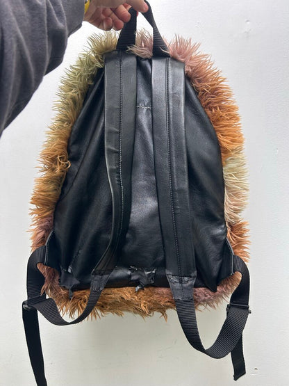 Preowned MM6 Multicolor Fur Bag