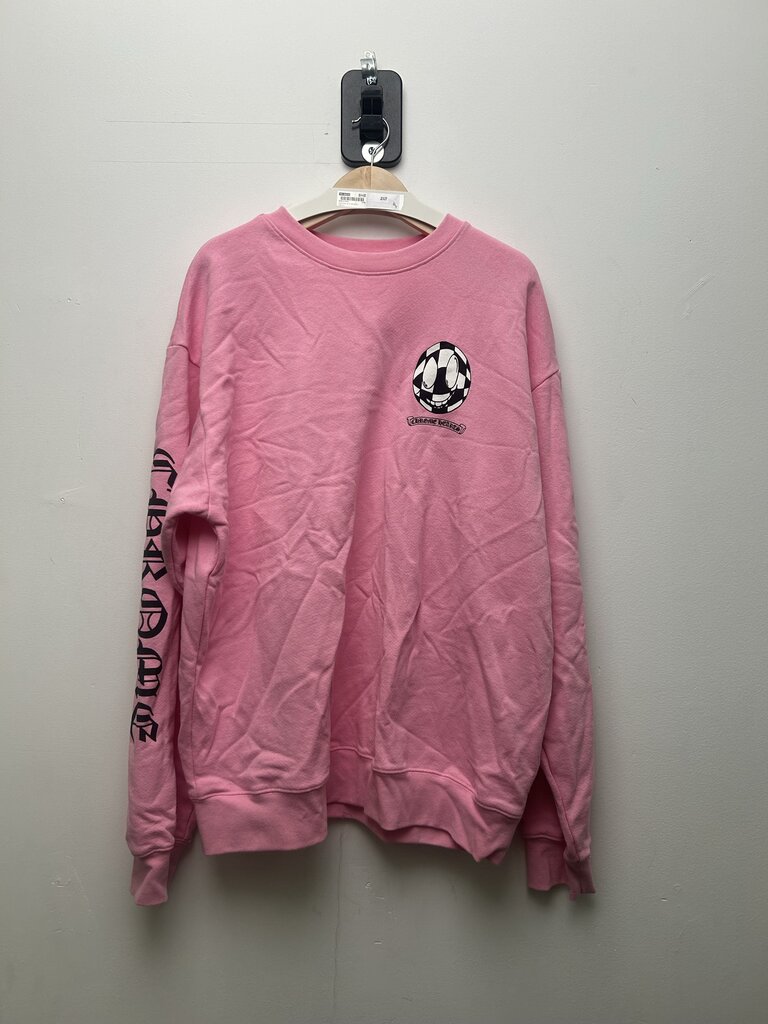 New Chrome Hearts Pink Vanity Fair Crewnekc sz.XXL 2XL