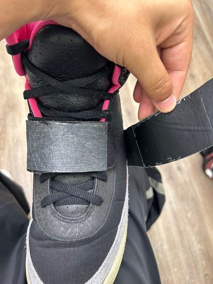 Preowned Nike Air Yeezy 1 Blink Sz 10 (NO BOX) (Flaw On Strap)