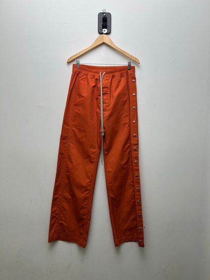 Preowned Rick Owens Orange Pusher Pants Size Small
