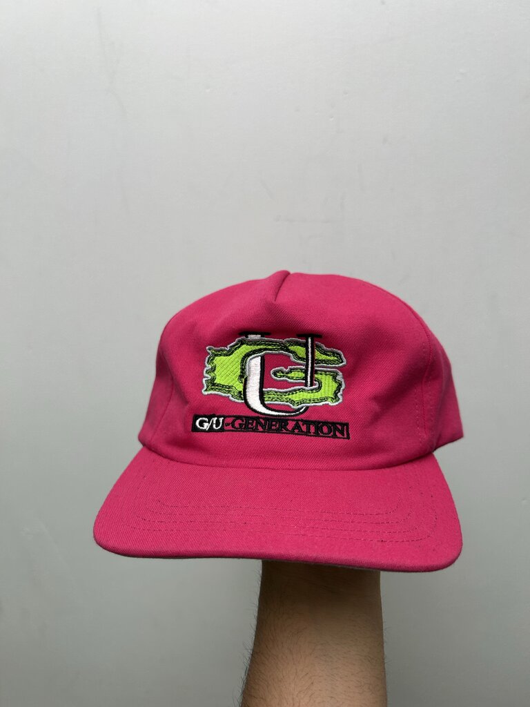 Preowned Greedy Unit Pink GU Hat