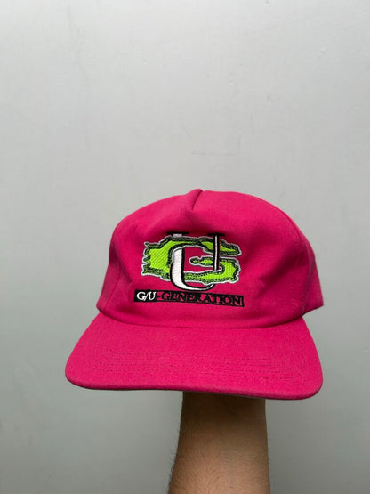 Preowned Greedy Unit Pink GU Hat