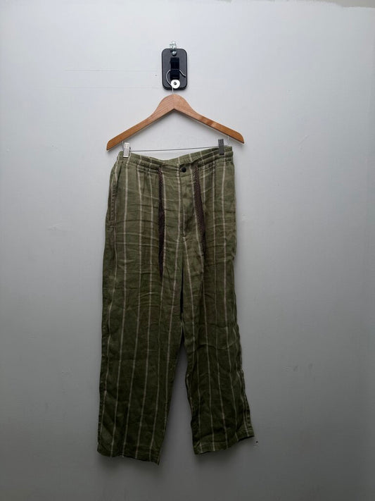 Preowned Kapital Stripe Olive Pants Size 4